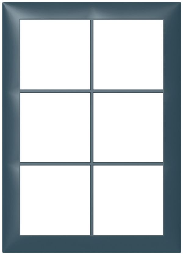 Abdeckrahmen SIDUS 2×3 Abl