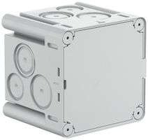 UP-Einlasskasten AGRO 1×1 650°C mit Schutzdeckel M20/25