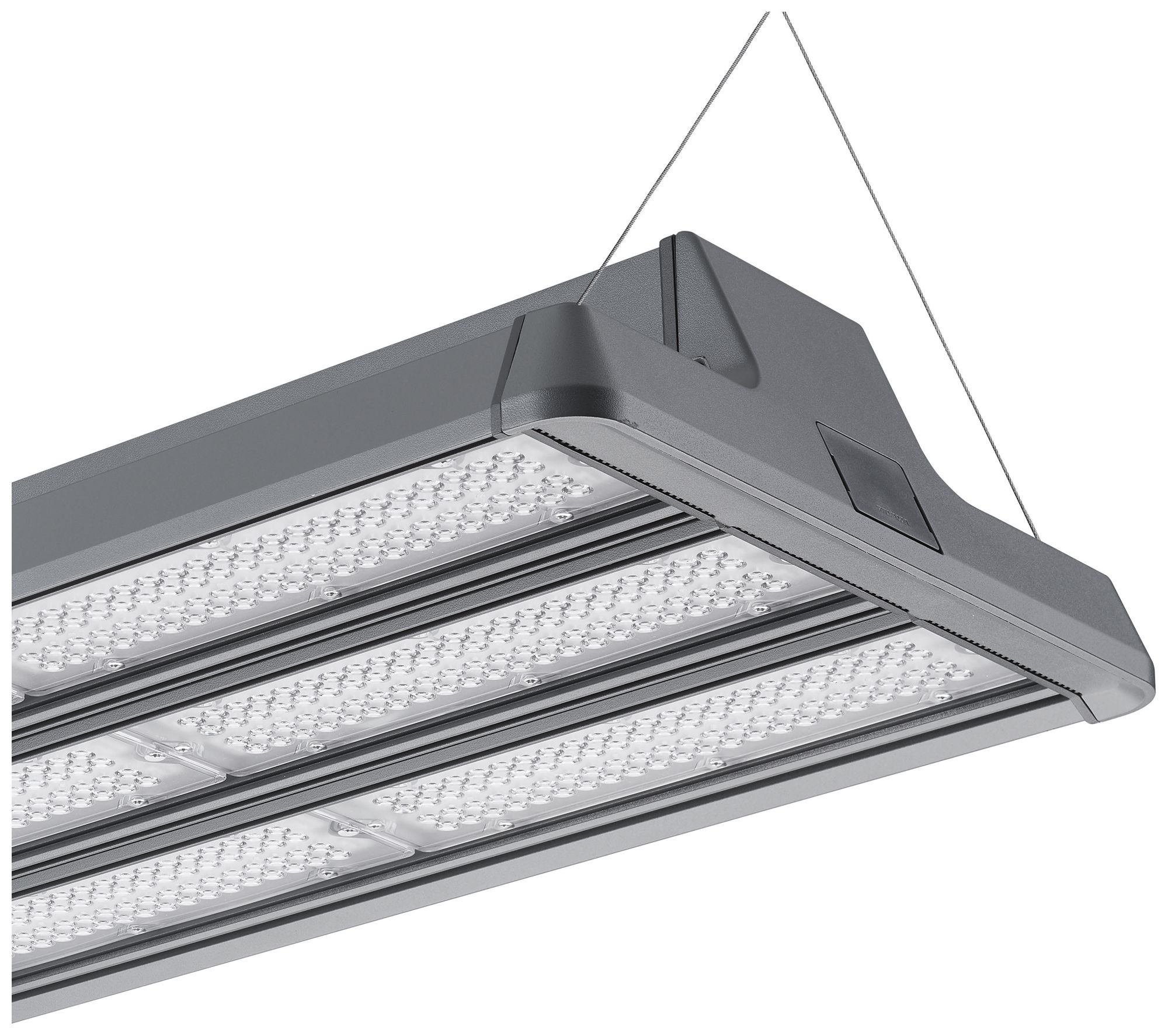 Proiett.capann.LED Sylvania Sylbay 327W 47400lm 840 IP65 30°×60° REG 726×386