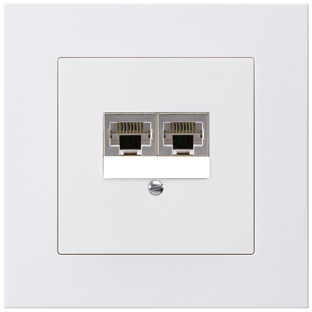 Scatola INC kallysto.pro 2×RJ45s separato CUC bianco