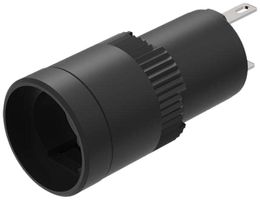 Leuchtdrucktaste EAO01 Rast Sprungschalt.1Ö+1S Lötanschl.2.8×0.5mm Ø18mm Gold/Si