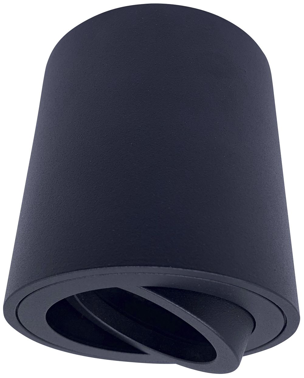 AP-LED-Deckenleuchte DOTLUX TOPgu10 schwarz GU10