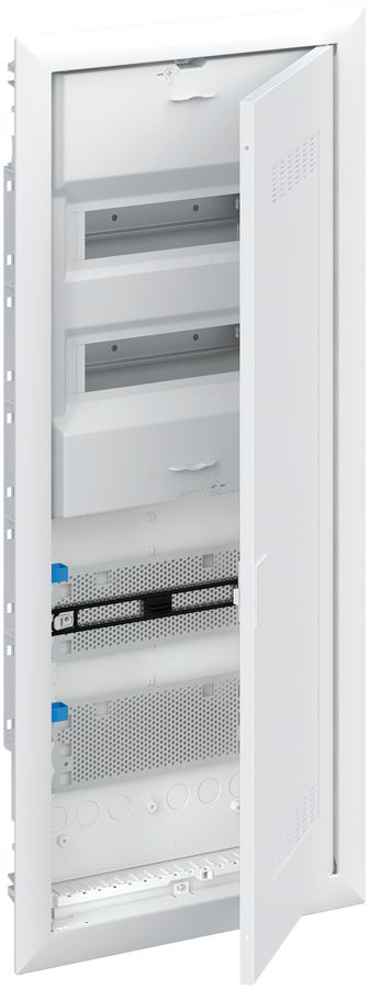 Tableau de distribution ENC ABB 24UM avec plaque perforée et porte ventilée WiFi