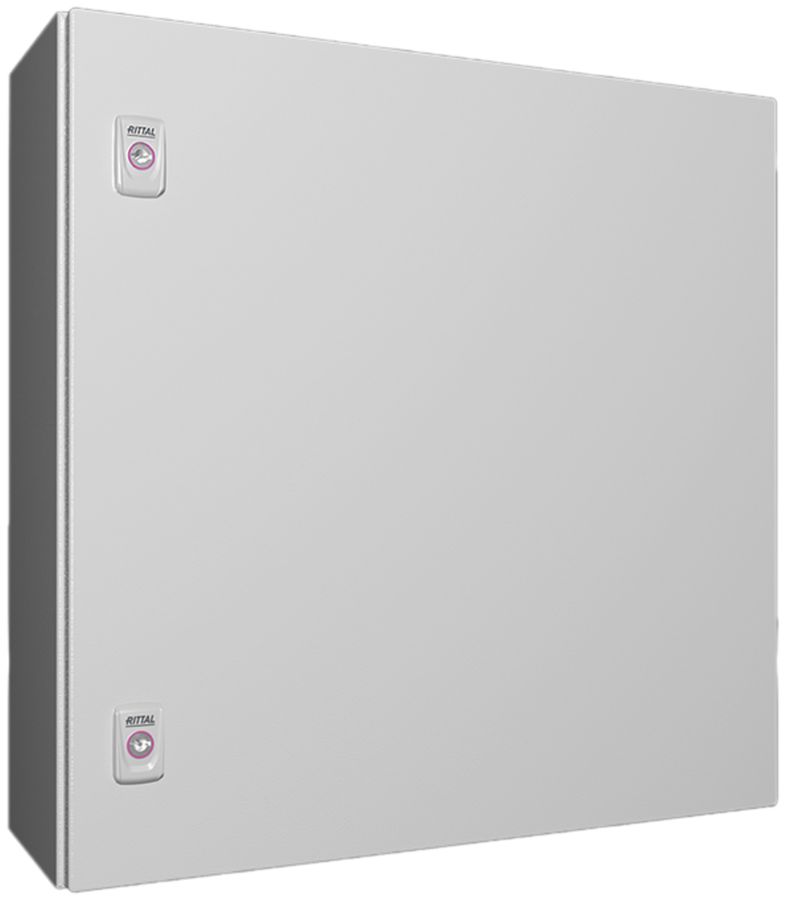 Armoire compacte Rittal AX, 1 porte, IP66, 600×600×210mm, tôle d'acier
