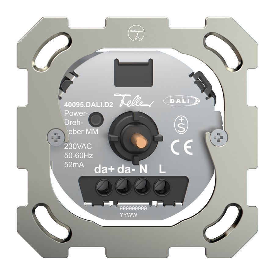 Potentiomètre de puissance DALI ENC Feller DALI-2 52mA