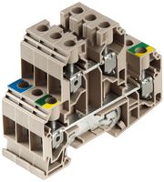 Mehrstock-Reihenklemme Weidmüller WDK SET BCD Schraub.10mm² 2 Etagen beige
