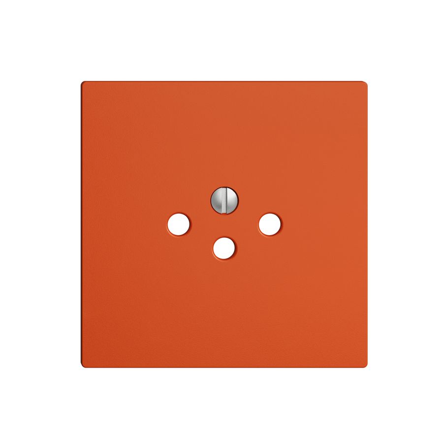 Frontplatte EDIZIOdue T12 orange mit Shutter