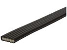 Flachkabel Woertz Power 5×2.5 mm² PVC schwarz Eca