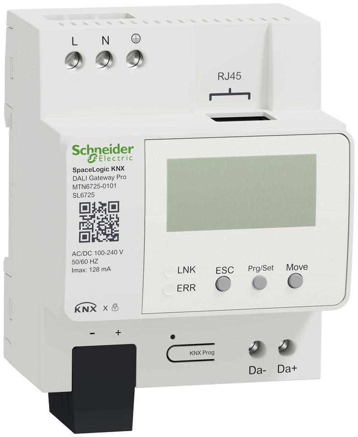 Gateway KNX-DALI AMD Schneider Electric SpaceLogic