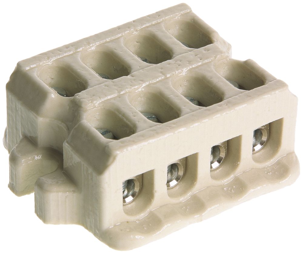 Blocco di morsetti Woertz 4mm² 43mm