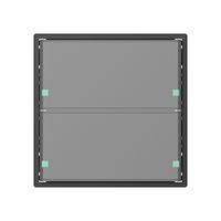 Taster-Einsatz SIDUS 2/4 mit LED anthrazit