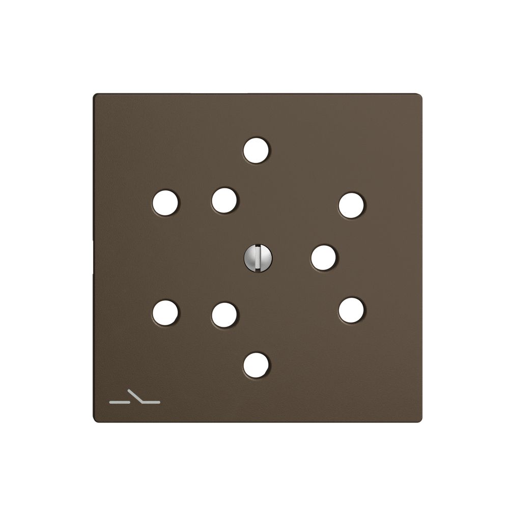 Plaque frontale 3×T12,S coffee EDIZIOdue