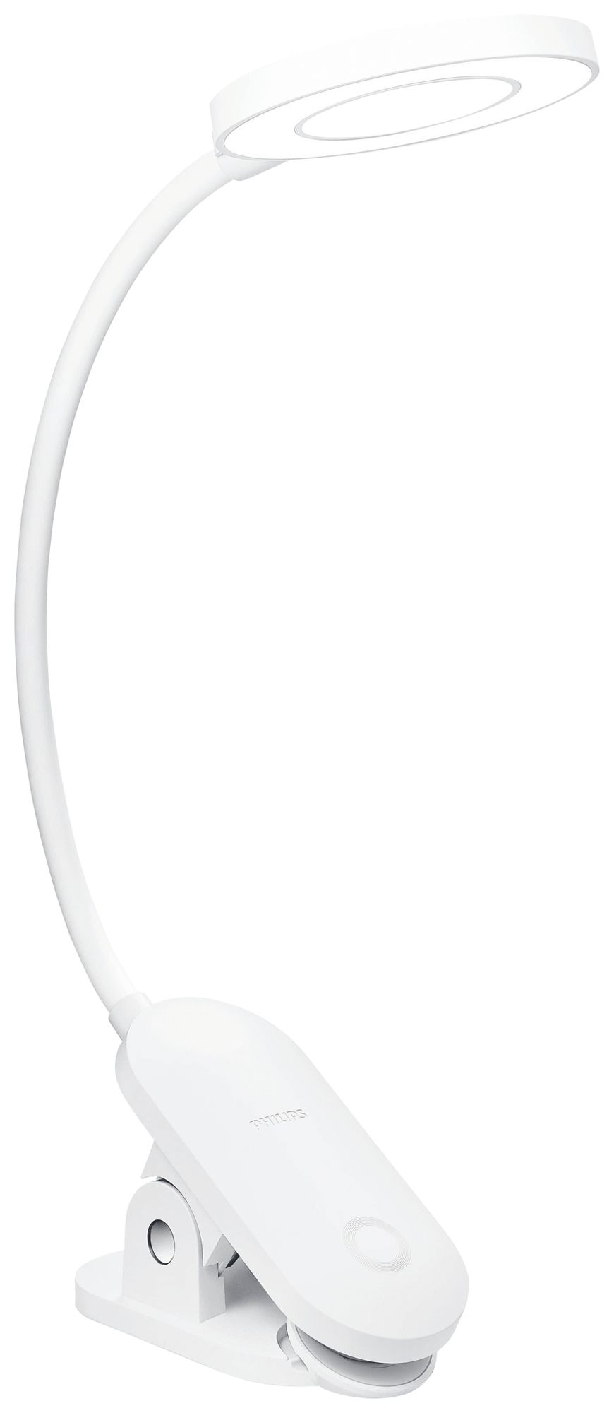 Luminaire de table LED Philips Forys Clip 5V 5W 200lm 4000K bc accu USB type C