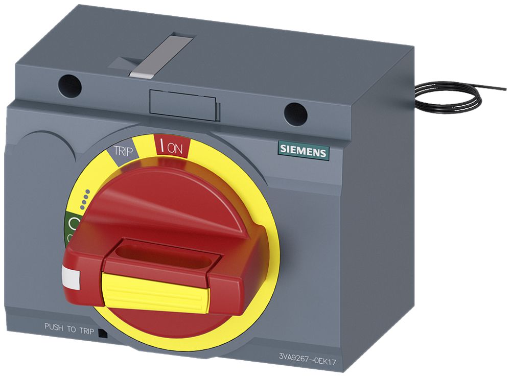 Azionatore arresto d'emergenza Siemens SENTRON p.3VA2 100…250, illuminato