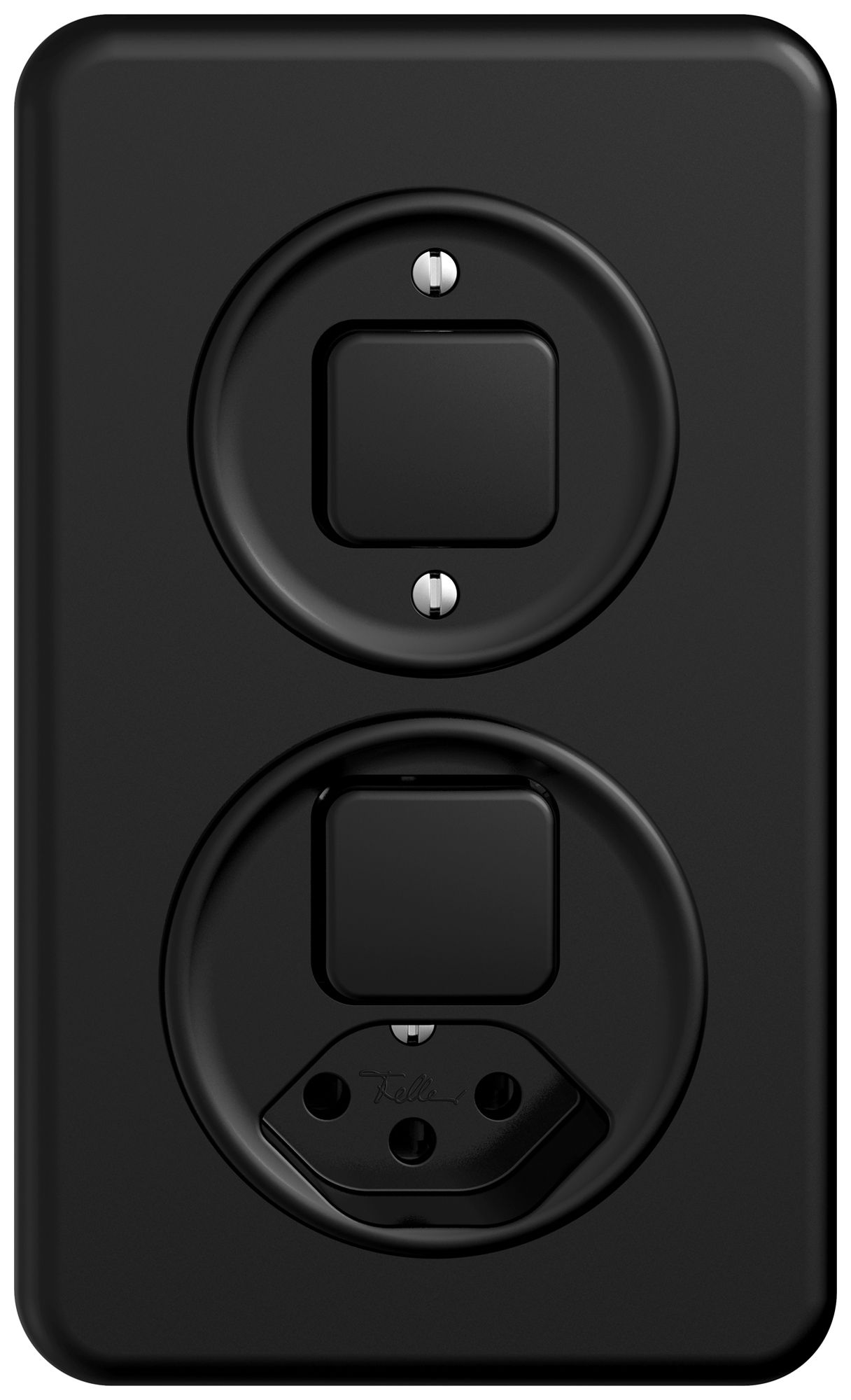 Combinazione INC STANDARDdue SNAPFIX® vert.sch.3/1L - sch.3/1L/1×T13 ne