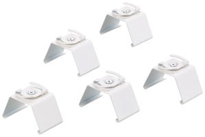 Montageklammer Philips CoreLine 41×40×45mm Stahl weiss 5 Stk