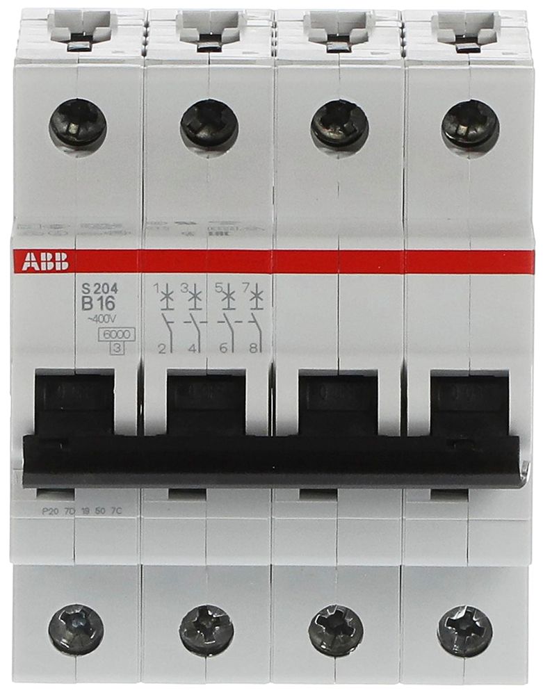 Disgiuntore ABB S204-B 16 16A B 6kA