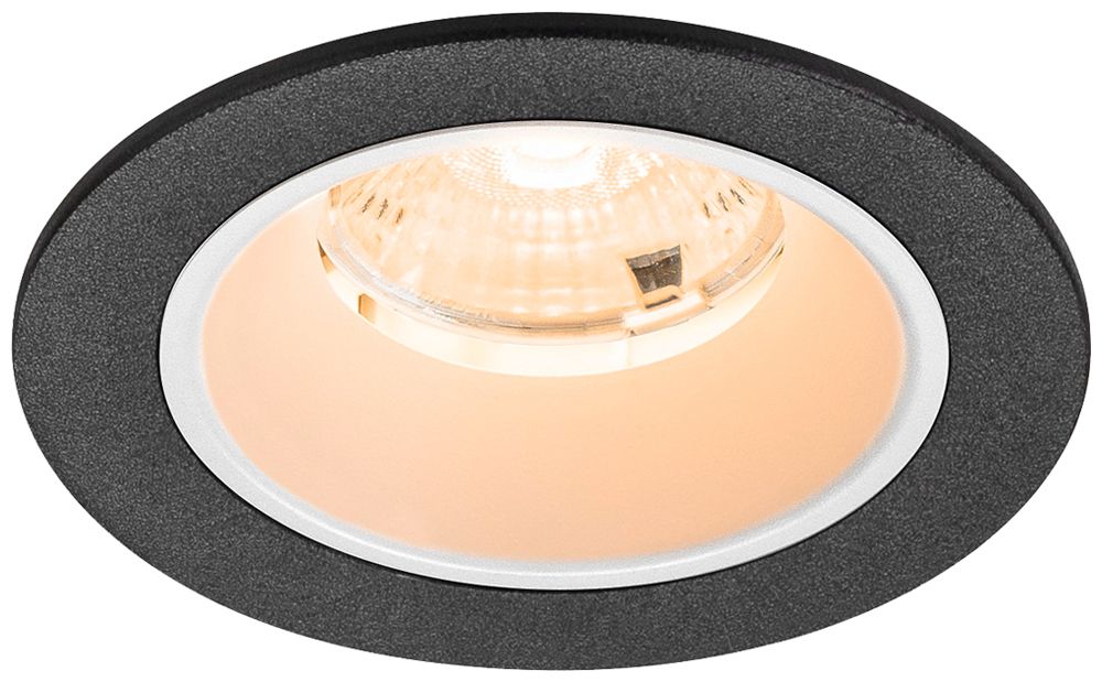 Downlight LED SLV NUMINOS S 6.7W 1000lm 2700K WB DALI Ø80×52mm no/bc