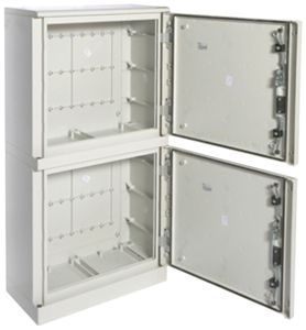 Coffret mural Hager Orion.Plus 138 modules 6 rangs 23UM 600×1150×300mm gr