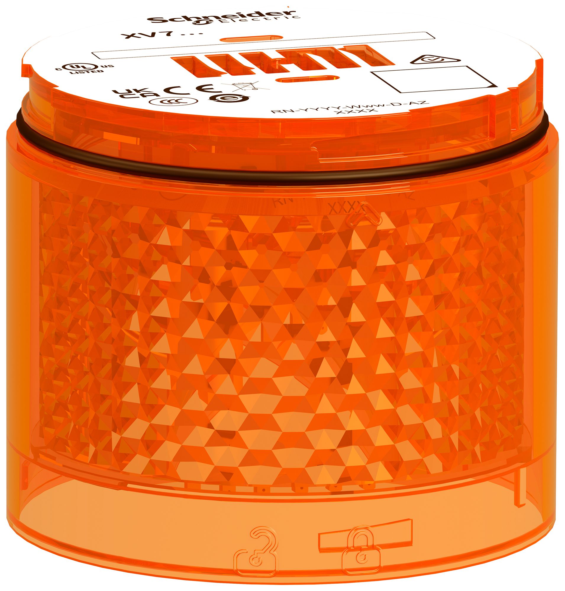 LED-Leuchtelement Harmony 24VAC/DC orange Dauerlicht
