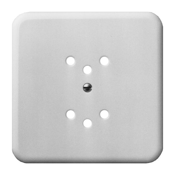 Plaque de recouvrement ENC FH pour prise 2×T12/1 blanc