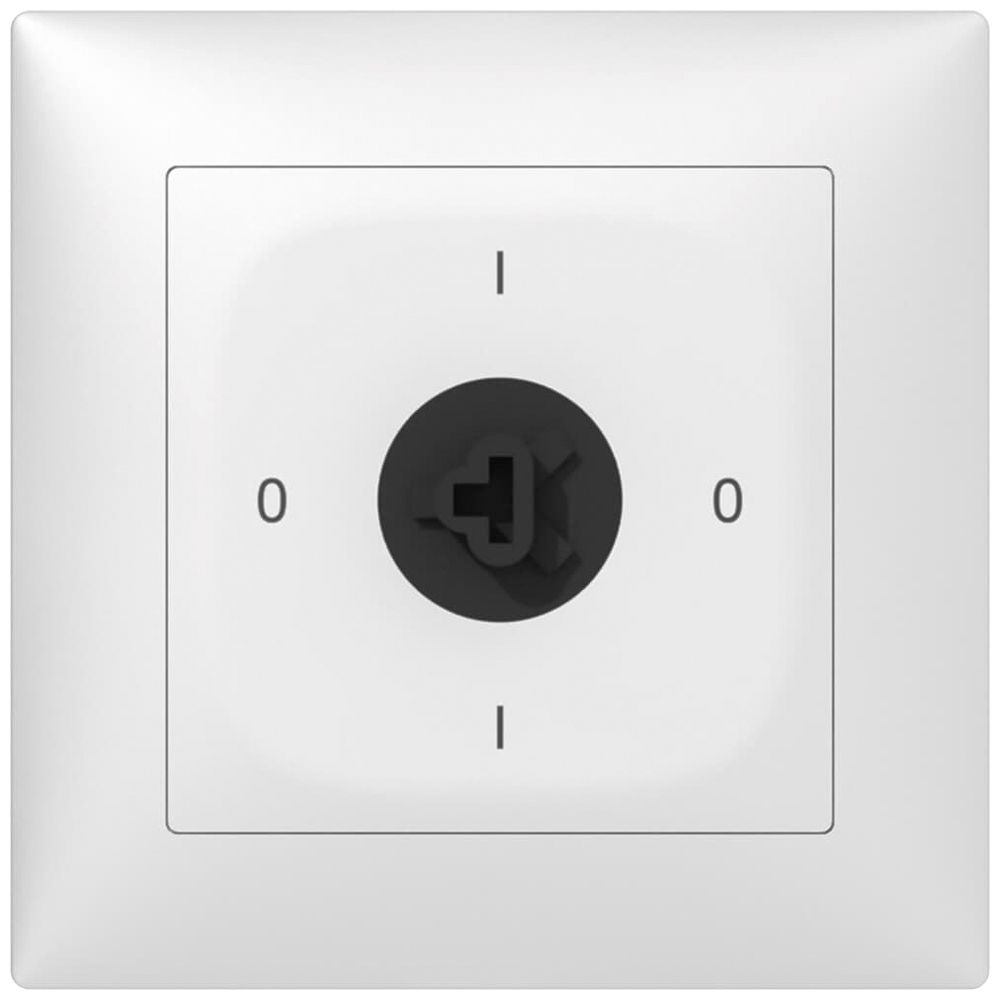 Interruttore rotativo INC SIDUS B 0/2L SS bianco