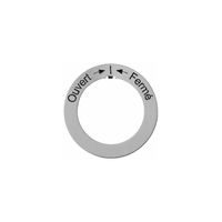 Disque indicateur Ouvt->I<-Fermé Al AG SS,GUP SS