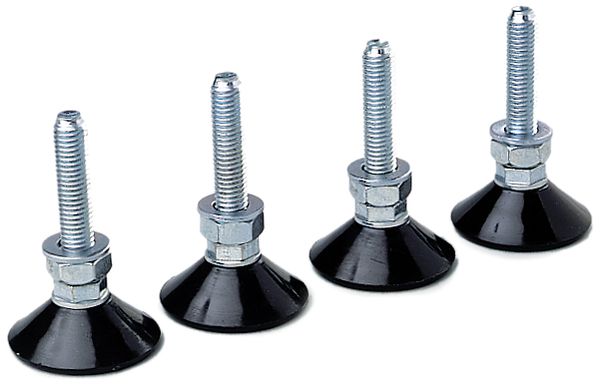 Nivellierfüsse Minkels 25mm zu Duopac Box 4 Stk.