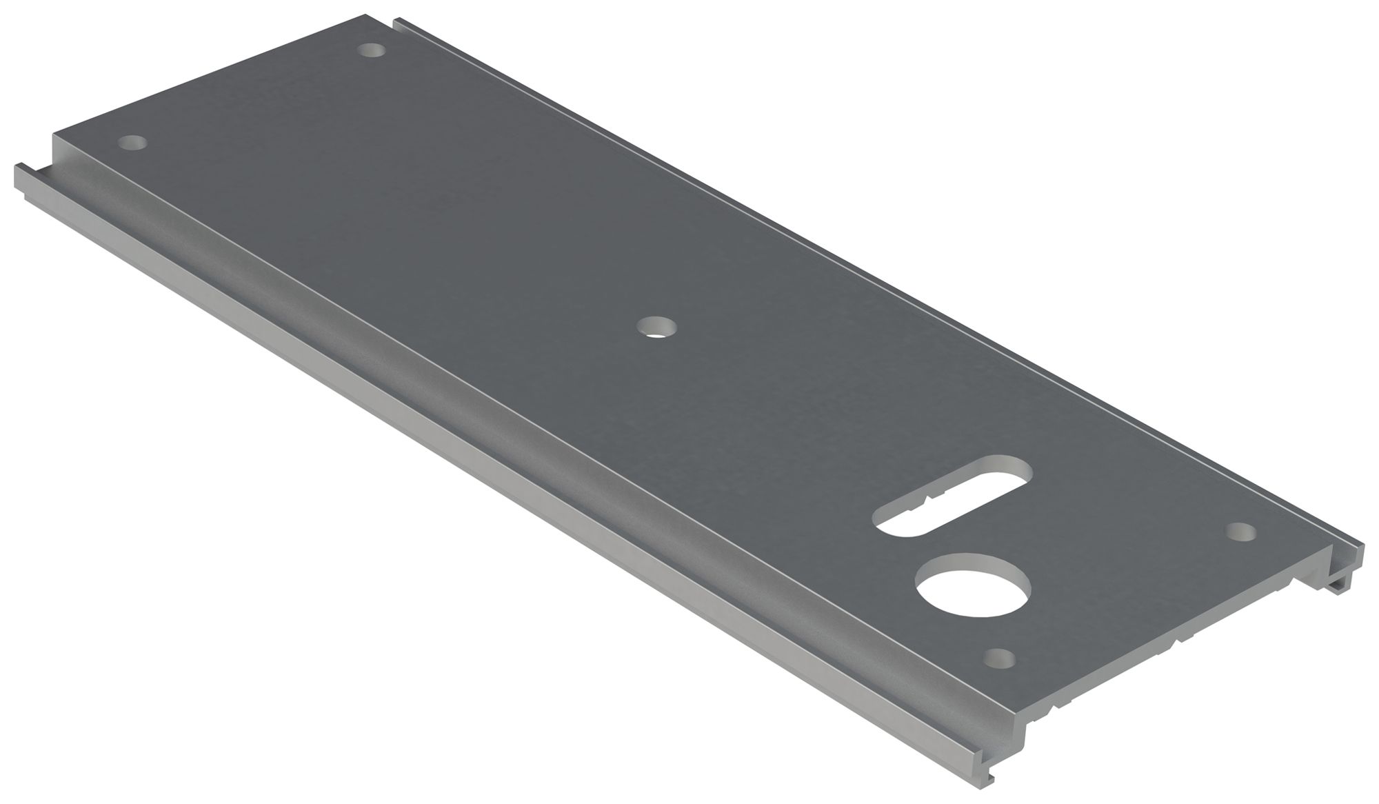 Verbindungsschiene DOTLUX CONNECT Aluminium 140×55×5mm Silber