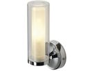Wandleuchte SLV WL 105 E14 40W IP44 235×110×95mm chrom/Glas