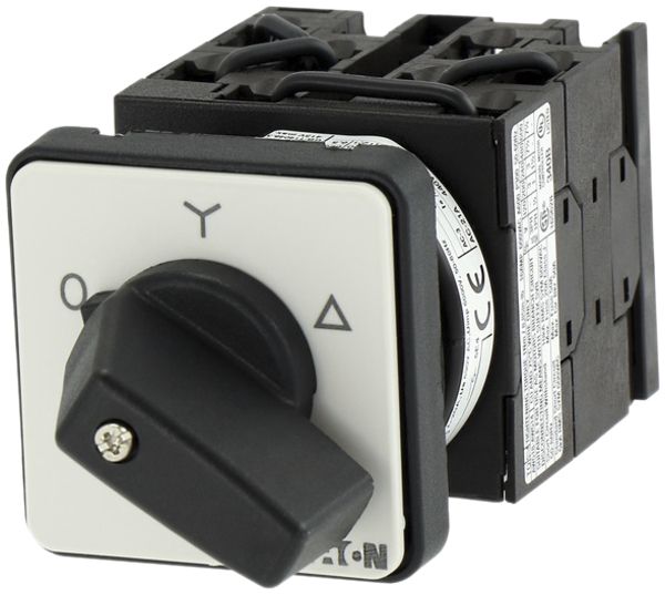 EB-Stern-Dreieck-Schalter Eaton, T0, 20A, 8 Kontakte 60°, 0-Y-D, 4 Baueinheiten