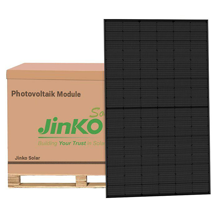 Solarmodul Jinko Tiger Neo JKM440N-54HL4R-B, Full Black, ganze Palette