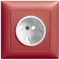 Frontset EDIZIOdue Schuko berry