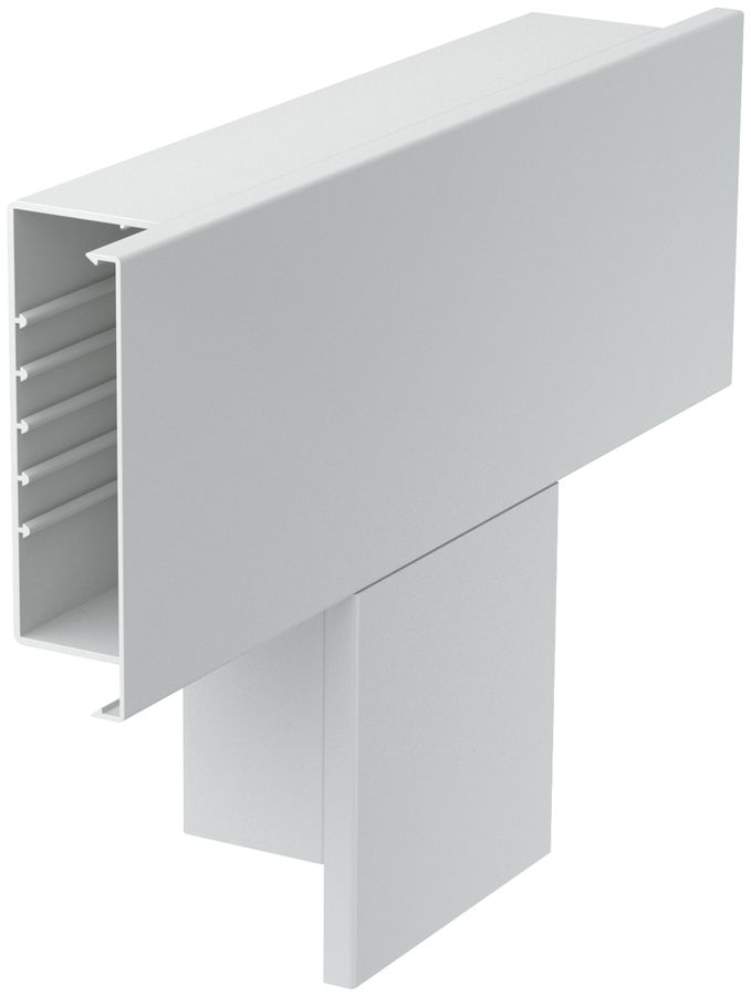 Dérivation T Bettermann 400×170×80mm, PVC, gris clair, 7035