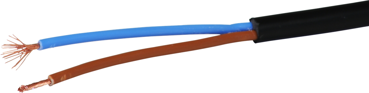 Cavo Td 2×1.5mm² LN nero Eca