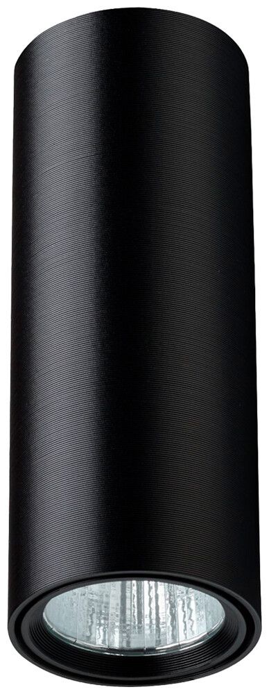 Plafonnier LED Philips GreenSpace 10W 1355lm 3000K Ø65×172mm noir