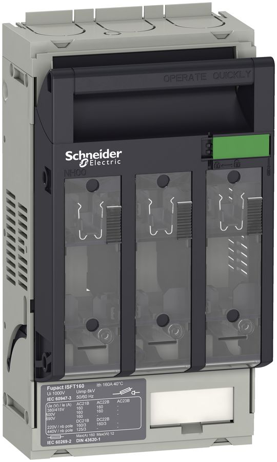 Interrupteur de charge Schneider Electric ISFT160 3P connexion 2.5…95mm²