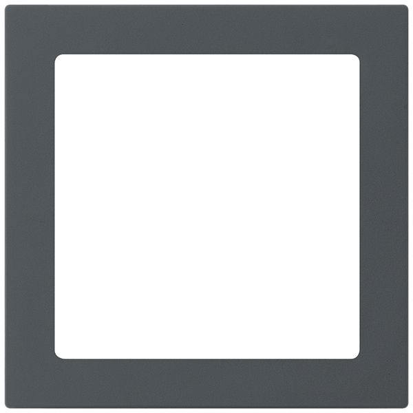 Cadre intermédiaire kallysto 60×60mm avec découpe 45×45mm anthracite