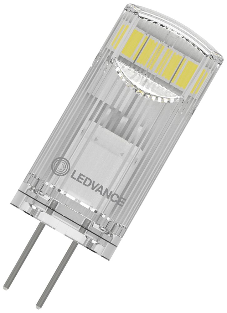 Lampe LED LEDVANCE PIN G4 12V 1.5W 200lm 2700K Ø12×33mm clair