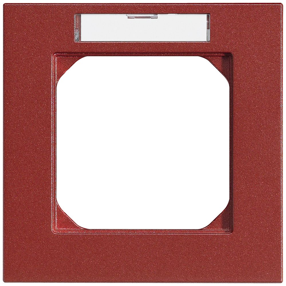 UP-Abdeckrahmen kallysto.pro 1×1 orient 94×94mm mit Beschriftungsrahmen