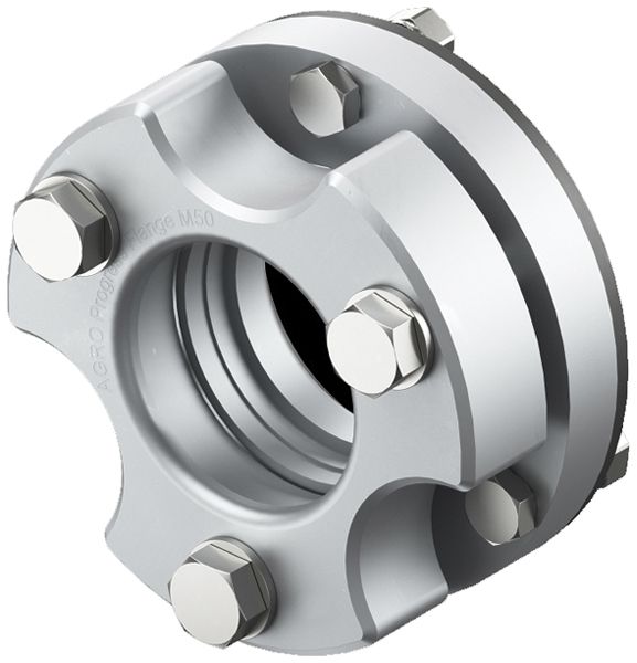 Flanschverschraubung AGRO Progress M50 Ø88×41mm Aluminium