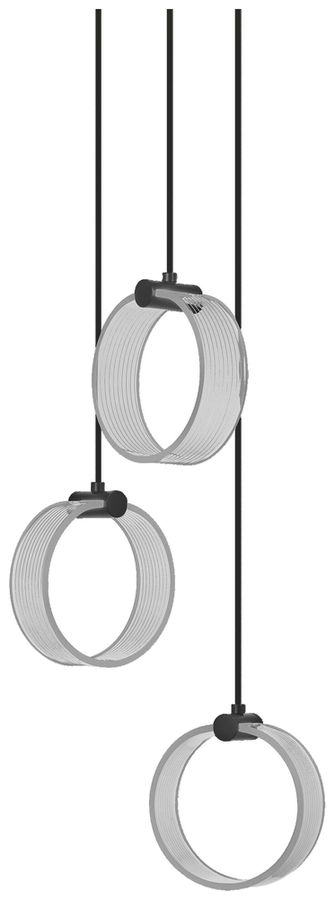 LED-Pendelleuchte LEDVANCE Decor Circle 20W 1300lm 865 Ø160m×300mm schwarz