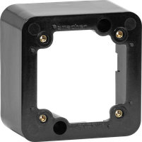 AP-Rahmen basico 1×1/50mm schwarz