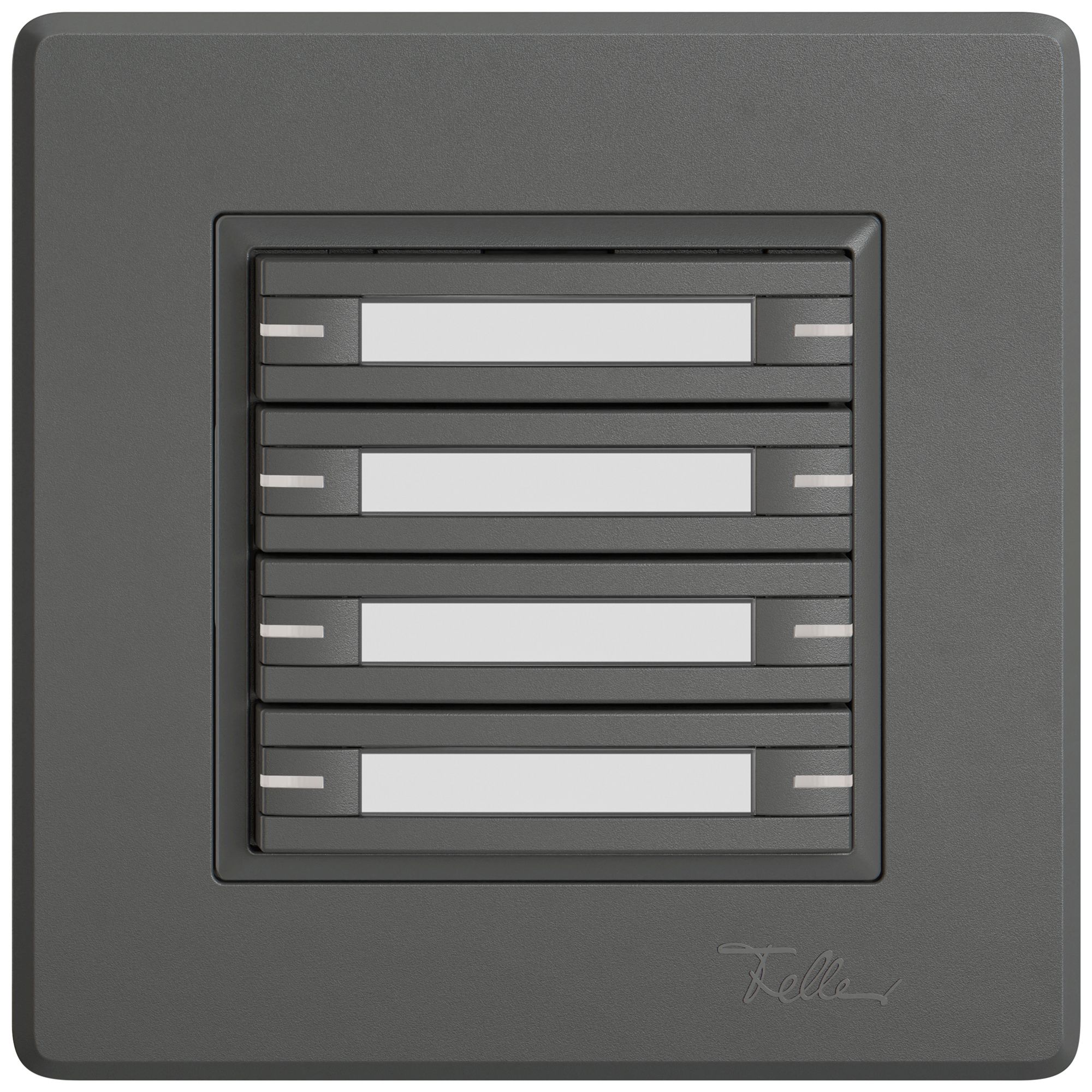 Poussoir KNX RGB ENC EDIZIO.liv SNAPFIX® capteur temp.RGB-LED étiqu.8×com.1T grf