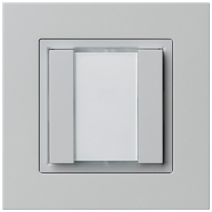 Poussoir universel ENC 2×kallysto.pro sans LED gris clair