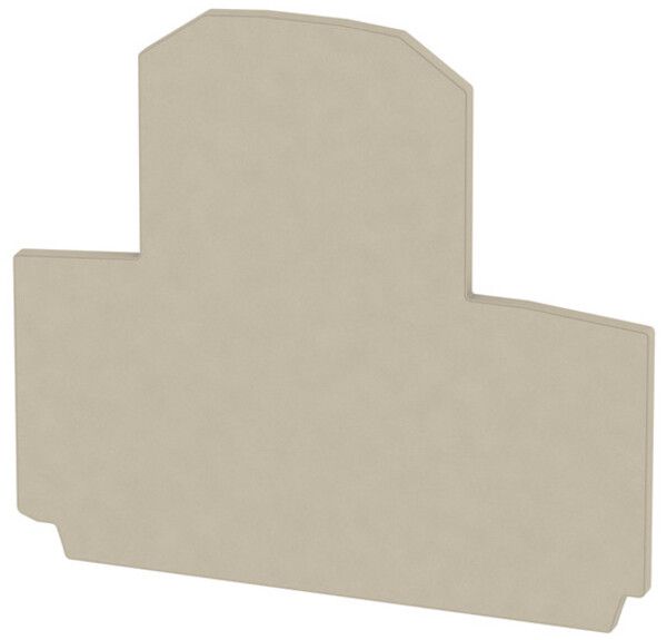 Abschlussplatte Weidmüller WAP WDK2.5/4 N 60×1.5mm beige