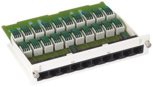 Anschlussmodul R&M freenet 10×RJ45/u Voice Kat.3, AWG24…22