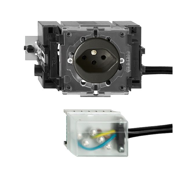 Prise INC FH T13 L2 noir 49…69mm pour câble plat Powerbus