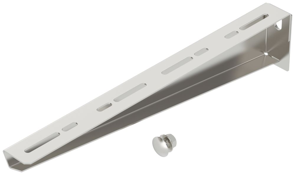 Console murale/suspendue Bettermann avec vis M10×20 l=410mm, A4