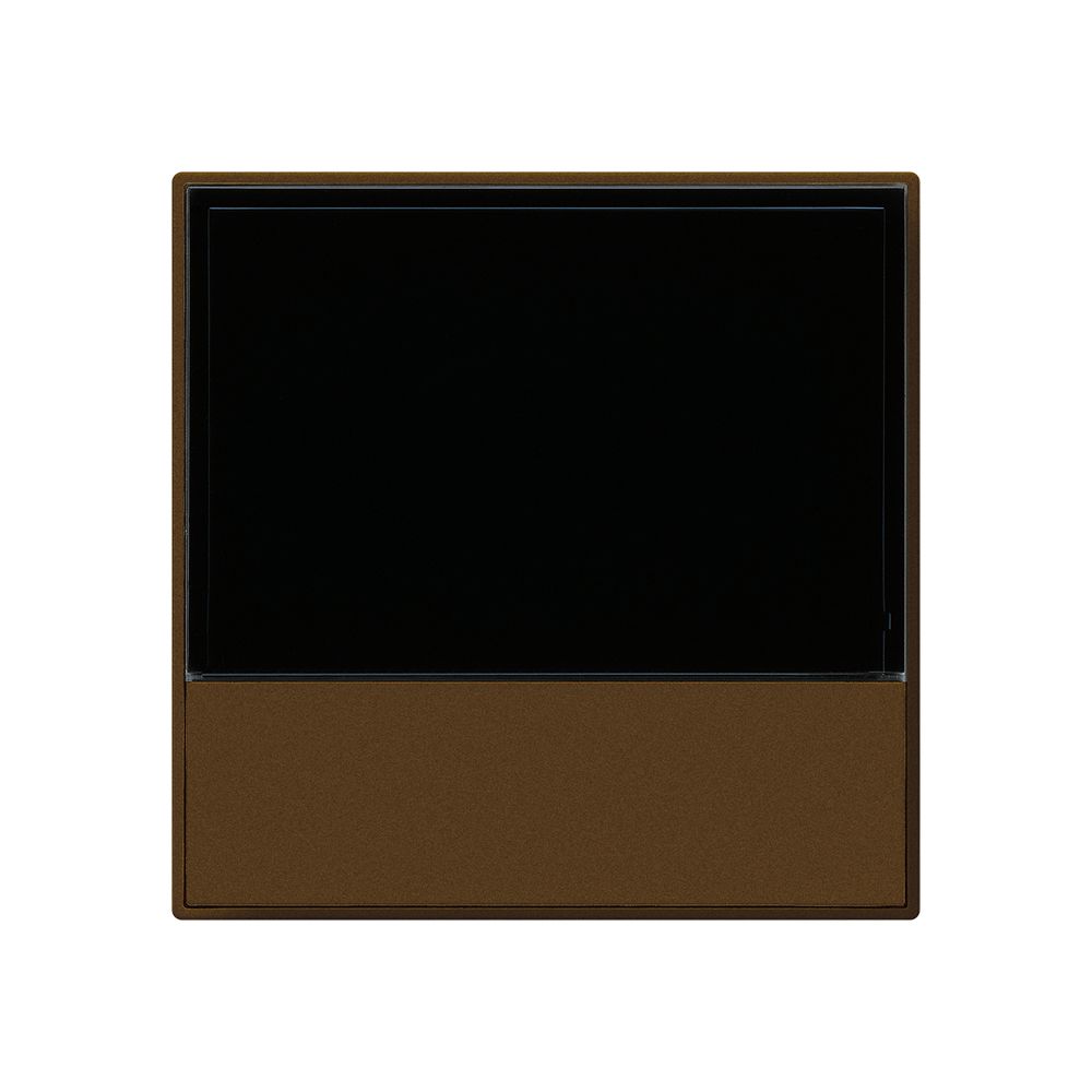 UP-Raumtemperaturregler kallysto A KNX s/e-link mit Tasten braun